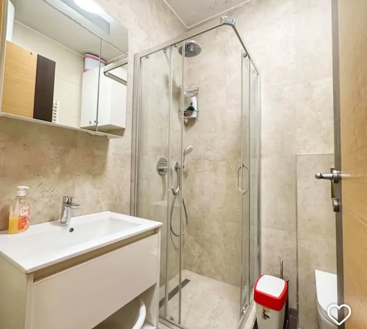 Rent, one bedroom apartment, 45m², Zabjelo, Podgorica
