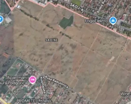 Prodaja, plac, 1462m², Tološi, Podgorica