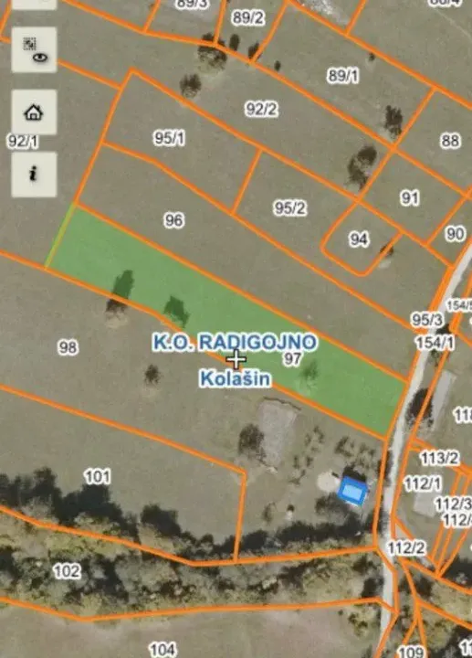 Sale, land lot, 2844m², Radigojno, Kolašin