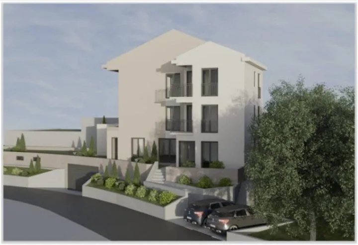Prodaja, jednosoban stan, 47m², Marići, Tivat