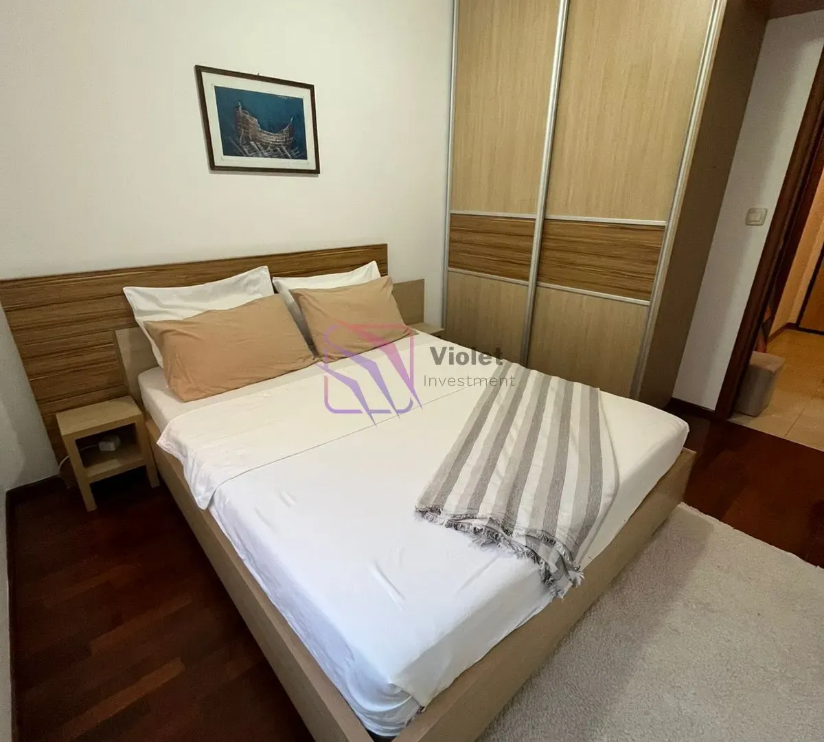 Rent, one bedroom apartment, 44m², Stari Aerodrom, Podgorica