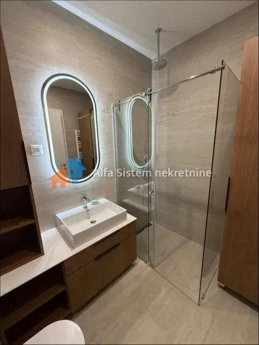 Rent, two bedroom apartment, 56m², Banovo Brdo, Beograd