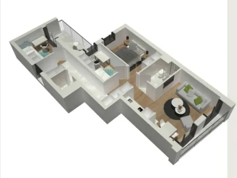 Sale, three bedroom apartment, 71m², Mirijevo Sve Podlokacije, Beograd - image 2