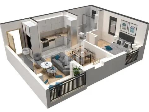 Prodaja, jednosoban stan, 37m², Bijela, Herceg Novi - image 5