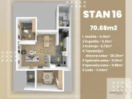 Prodaja, trosoban stan, 70m², Centar, Stara Pazova - image 2
