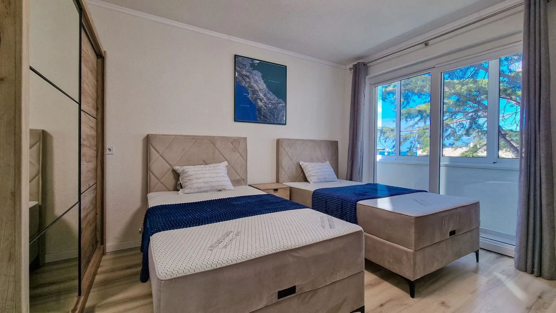 Rent, two bedroom apartment, 58m², Centar, Bar
