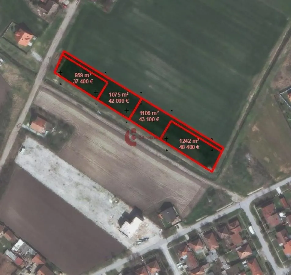Gradsko građevinsko zemljište u MZ Mali Radanovac