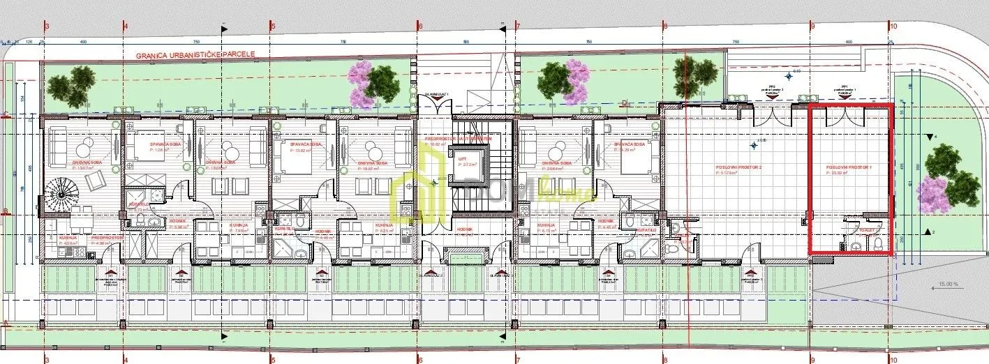 Sale, office space, 26m², Momišići, Podgorica
