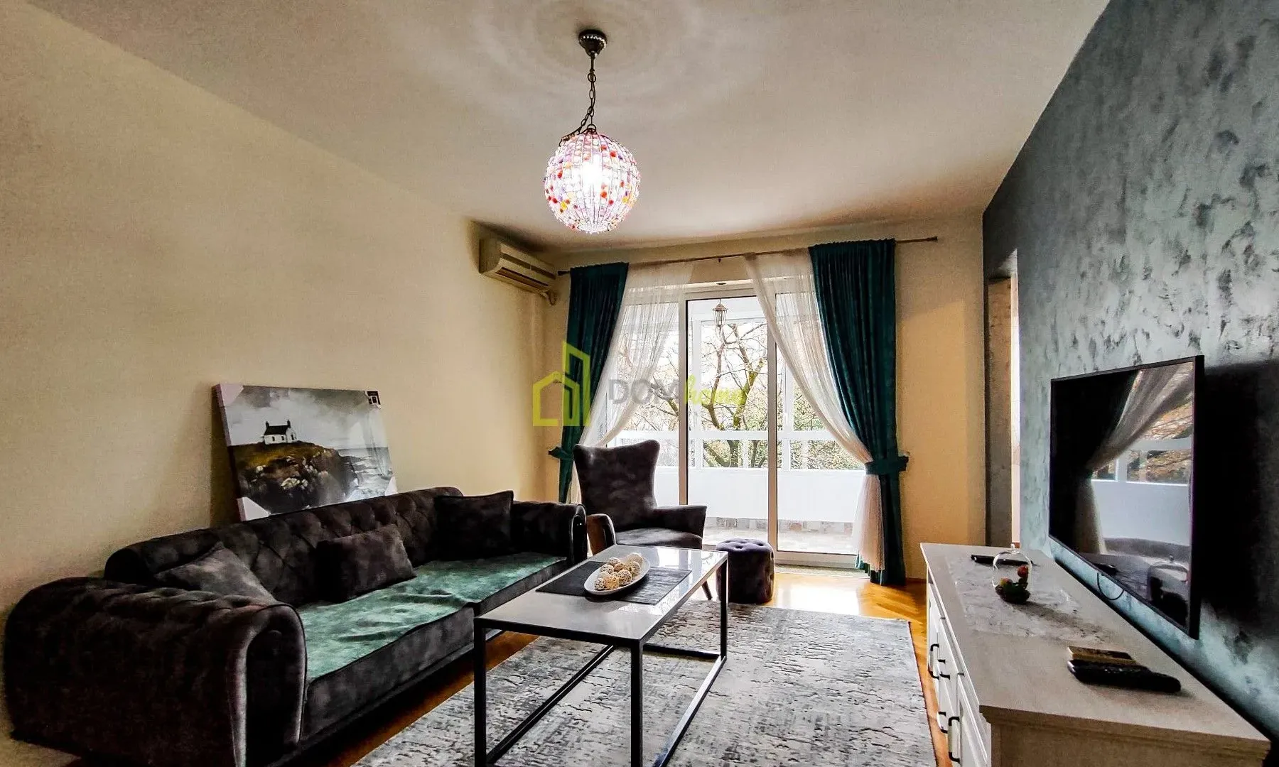 Izdavanje, jednosoban stan, 62m², Preko Morače, Podgorica