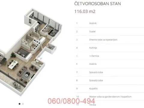 Stan in Lekino Brdo
