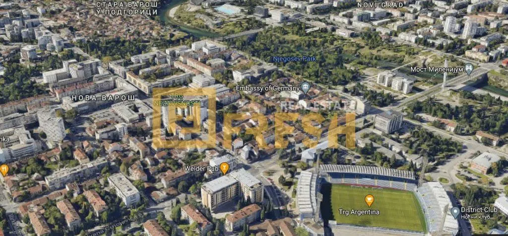 Prodaja, plac, 500m², Centar, Podgorica