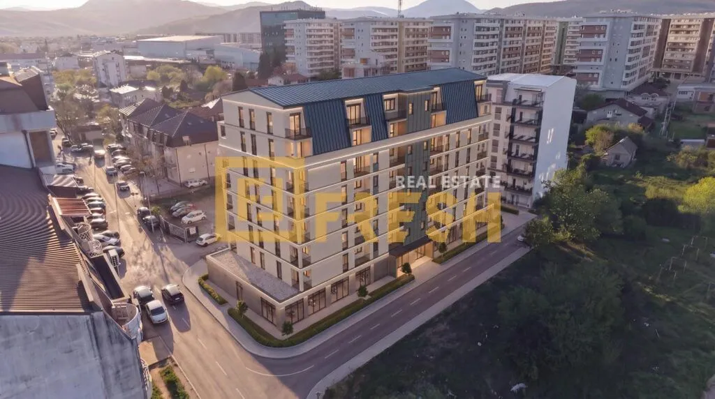 Prodaja, jednosoban stan, 47m², Krivi Most, Podgorica