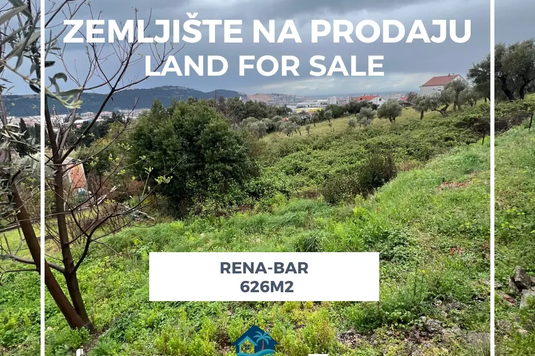 Prodaja, plac, 626m², Stari Bar, Bar