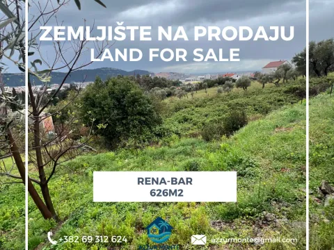 Prodaja, plac, 626m², Stari Bar, Bar - image 1