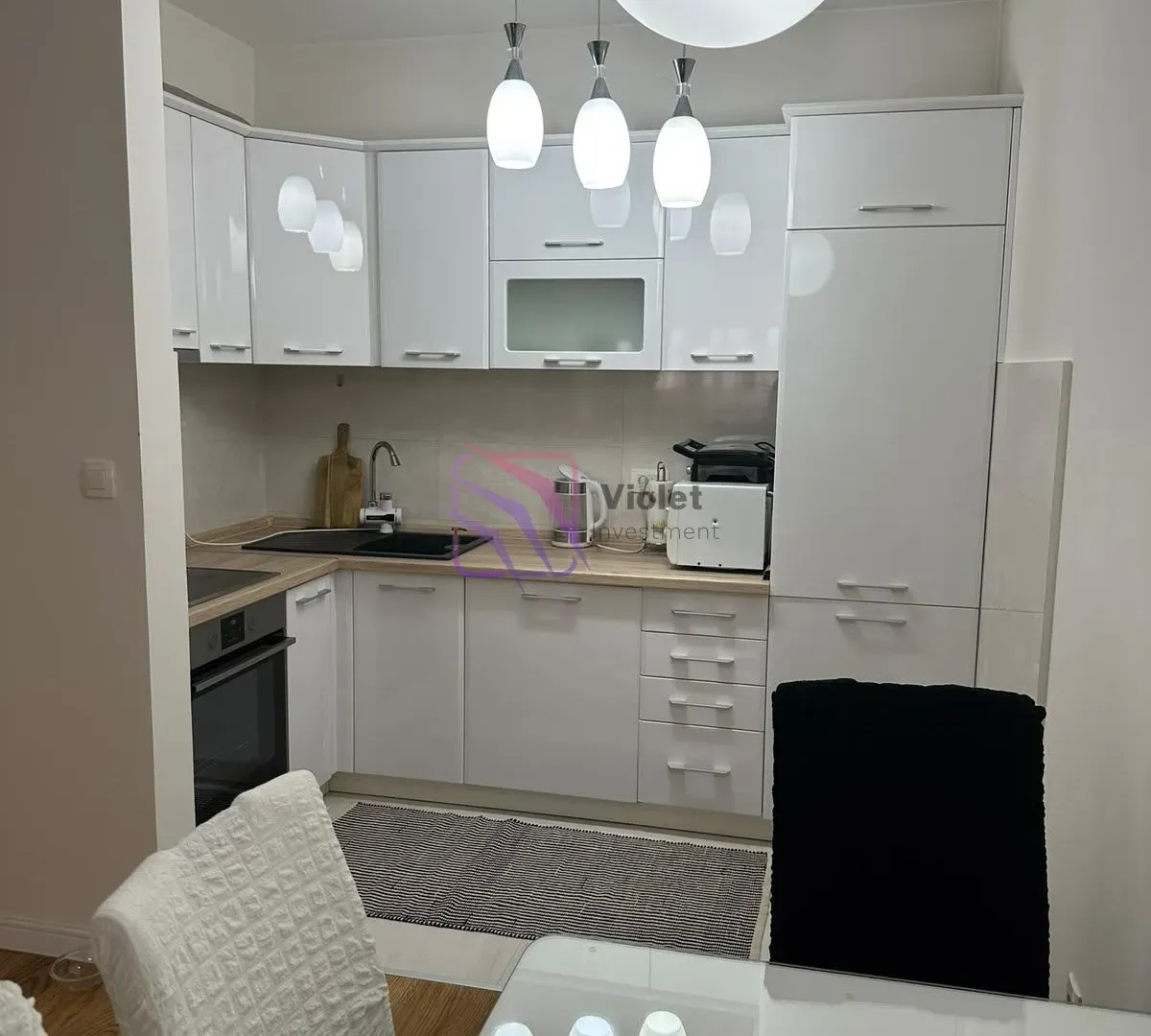 Rent, one bedroom apartment, 48m², Central Point, Podgorica