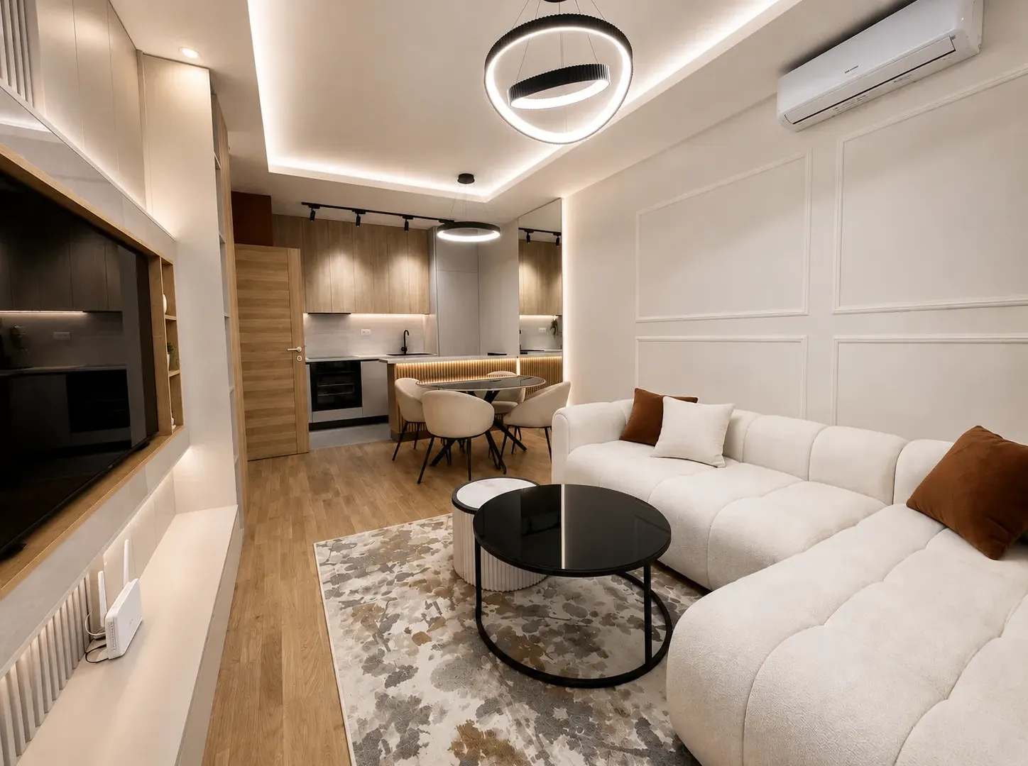 Rent, one bedroom apartment, 41m², Tološi, Podgorica