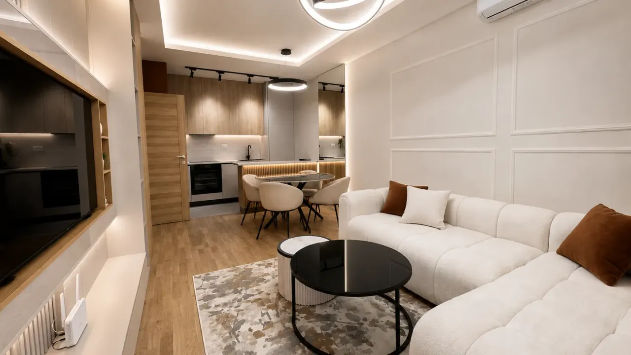 Rent, one bedroom apartment, 41m², Tološi, Podgorica