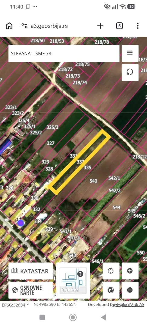 Prodaja, plac, 2050m², Stari Banovci, Stara Pazova