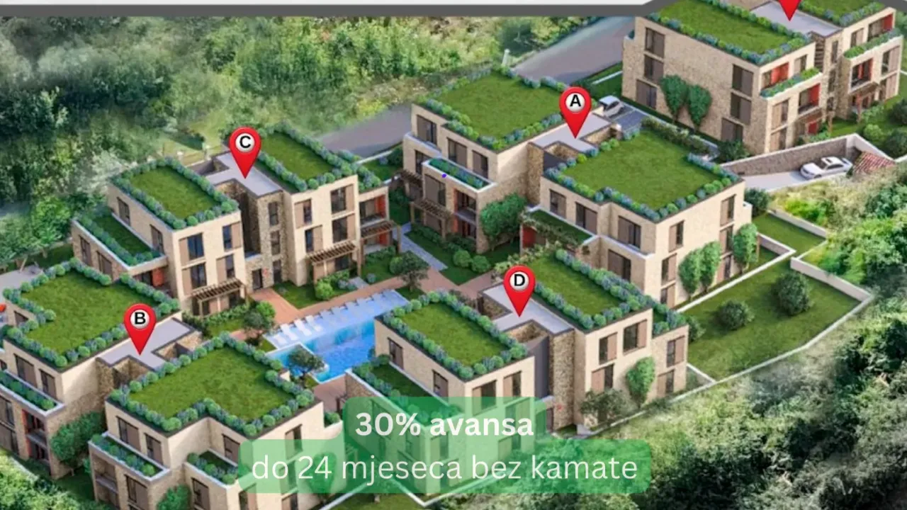 Sale, studio apartment, 48m², Radanovići, Kotor