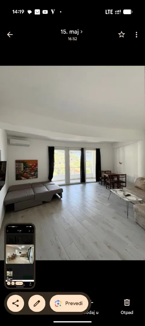 Rent, studio apartment, 38m², Sutomore, Bar