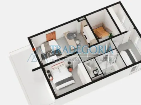 Prodaja, dvosoban stan, 86m², Tivat, Crna Gora - image 11