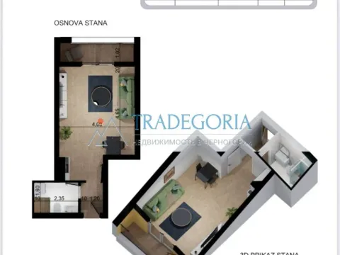 Prodaja, garsonjera, 31m², Bar, Crna Gora - image 7