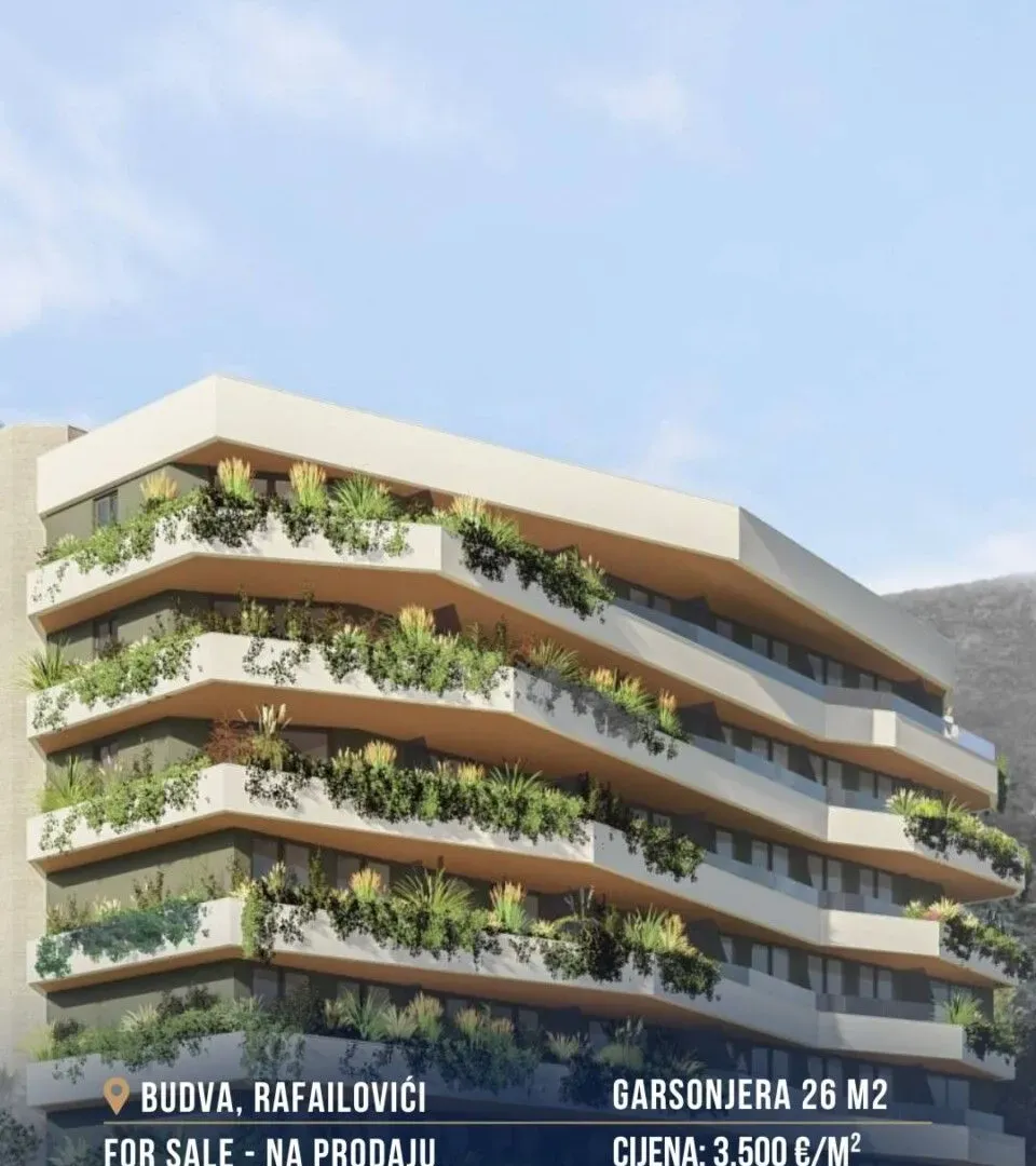 Prodaja, jednosoban stan, 27m², Bečići, Budva