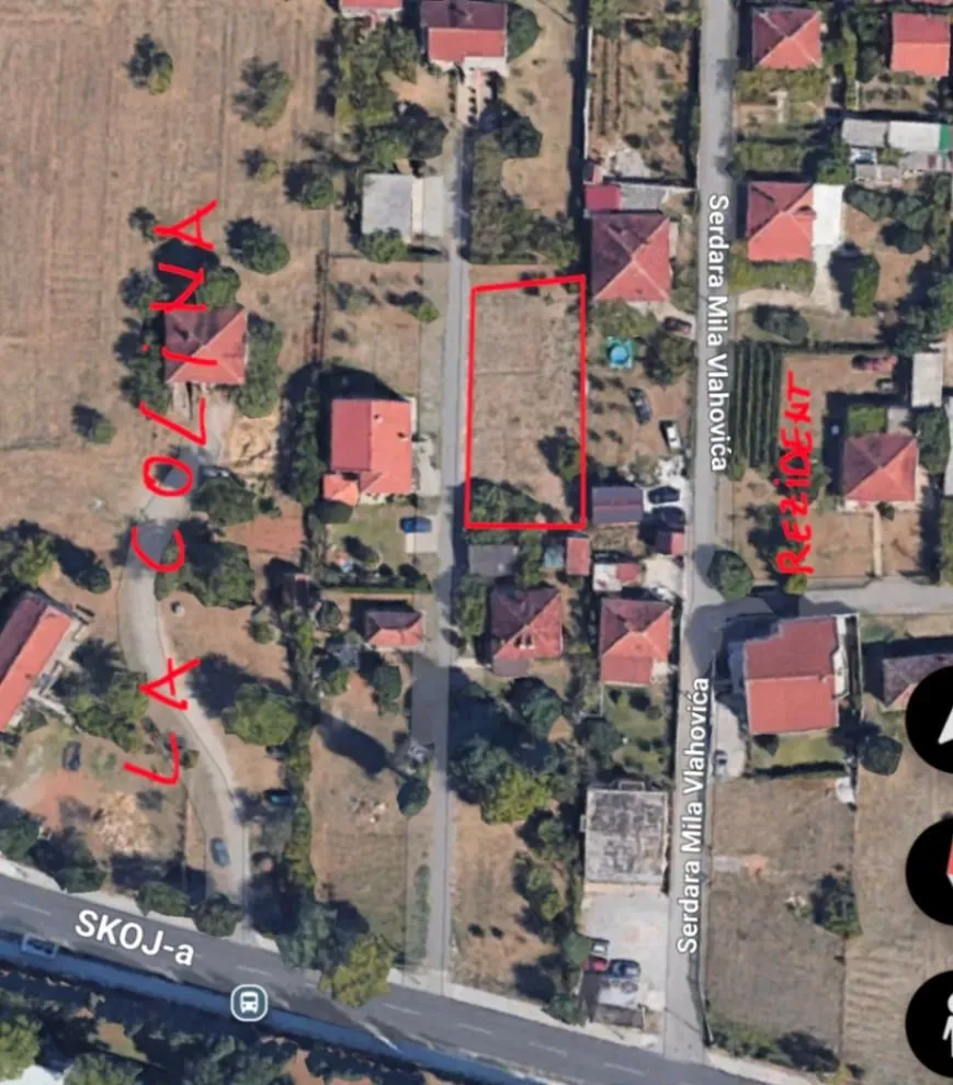 Prodaja, plac, 644m², Tološi, Podgorica