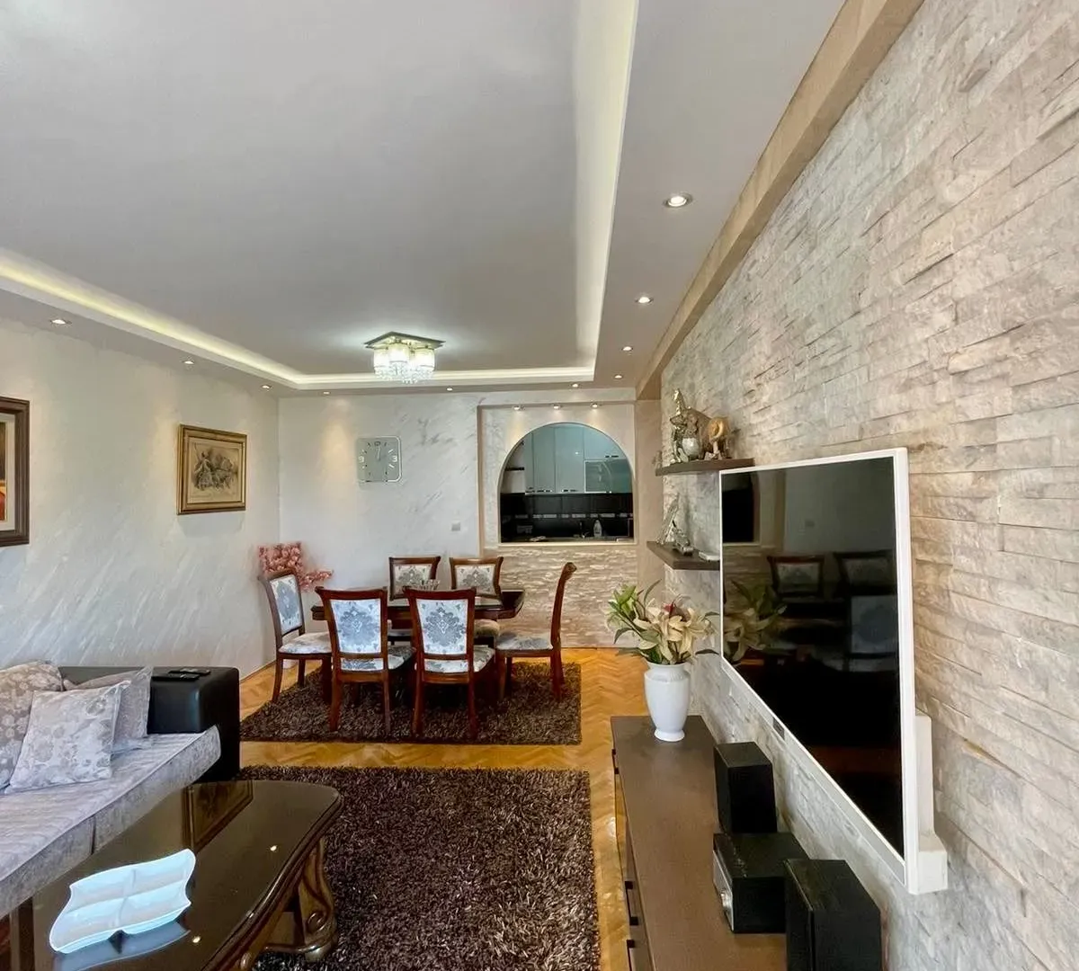 Rent, two bedroom apartment, 74m², Ljubović, Podgorica
