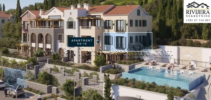 Prodaja, jednosoban stan, 57m², Tivat, Crna Gora