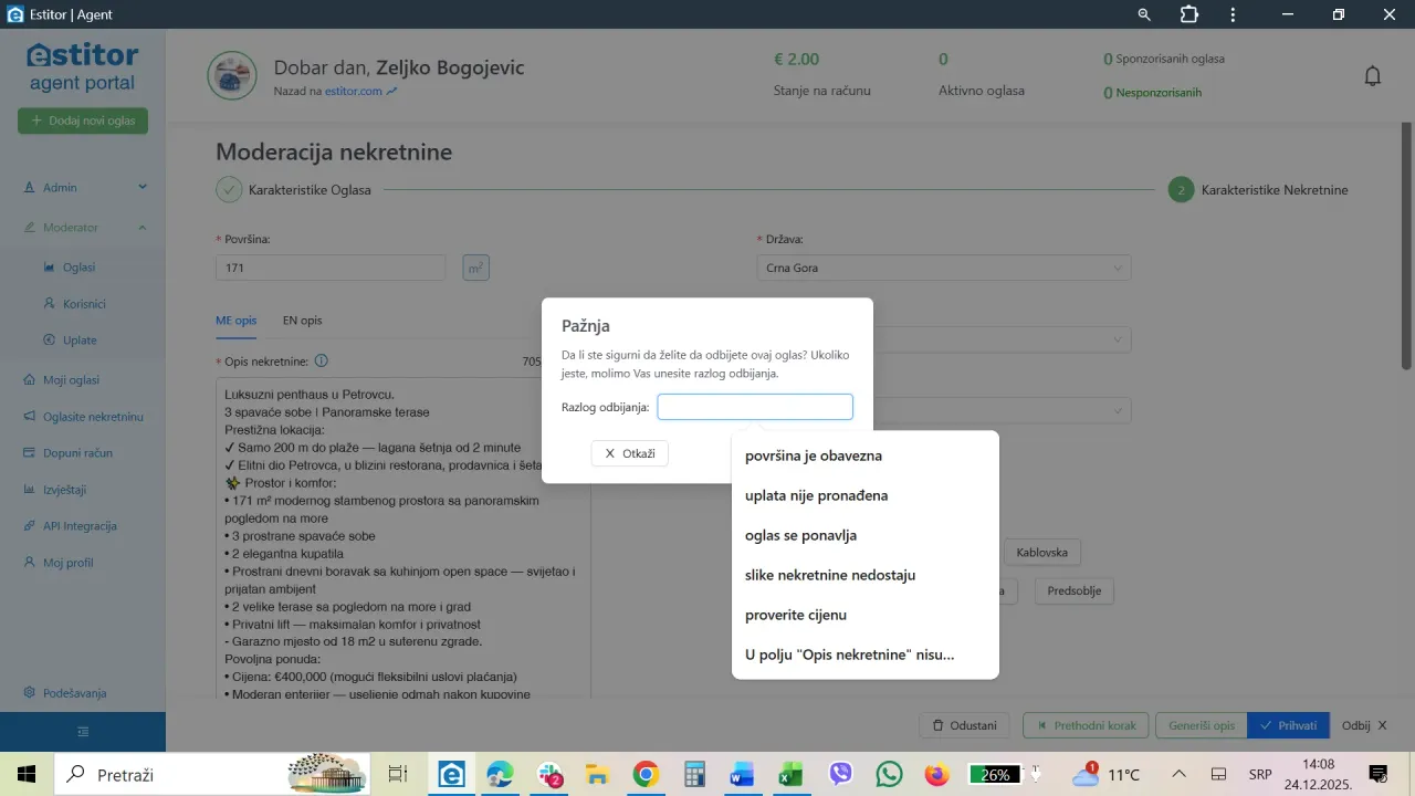 Sale, one bedroom apartment, 150m², Apatin, Srbija
