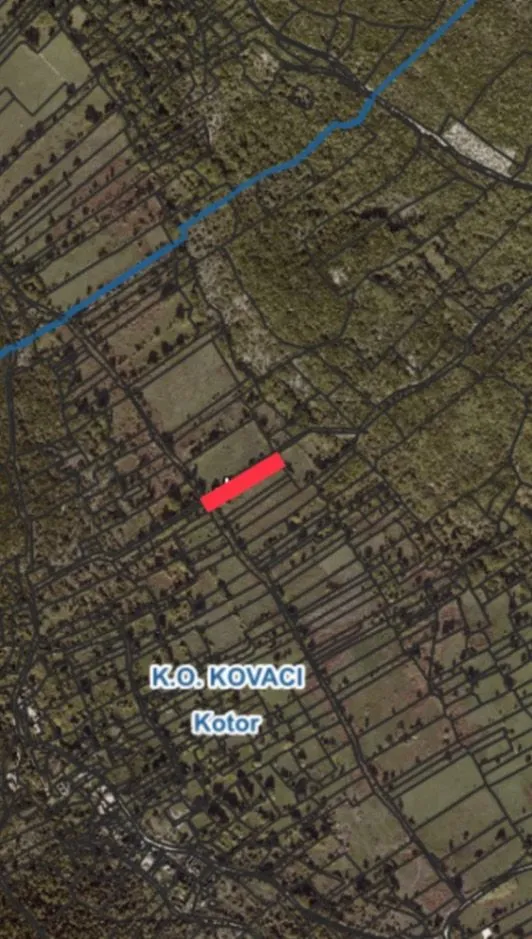 Prodaja, plac, 696m², Kovači, Kotor