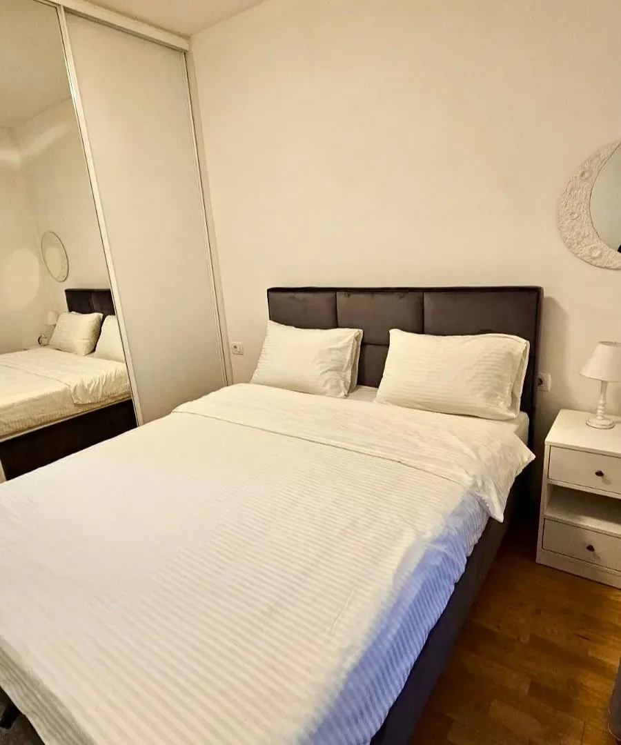 Rent, one bedroom apartment, 45m², Pobrežje, Podgorica