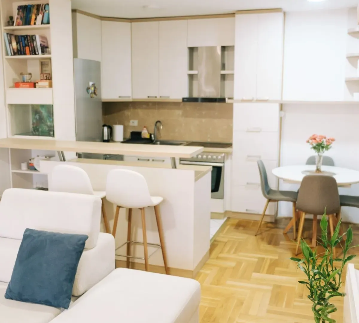 Rent, two bedroom apartment, 56m², City Kvart, Podgorica