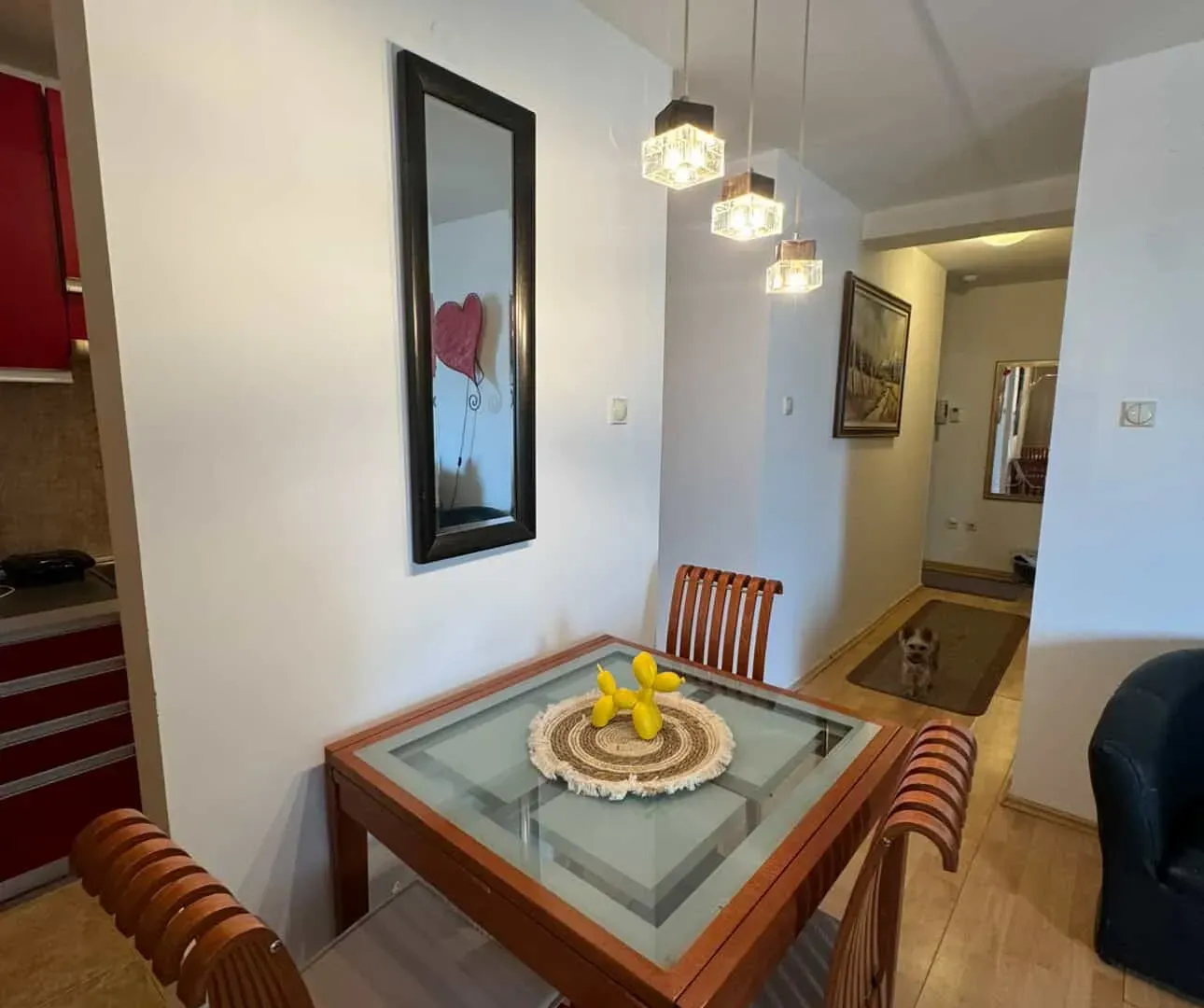 Izdavanje, jednosoban stan, 55m², Zaobilaznica, Budva