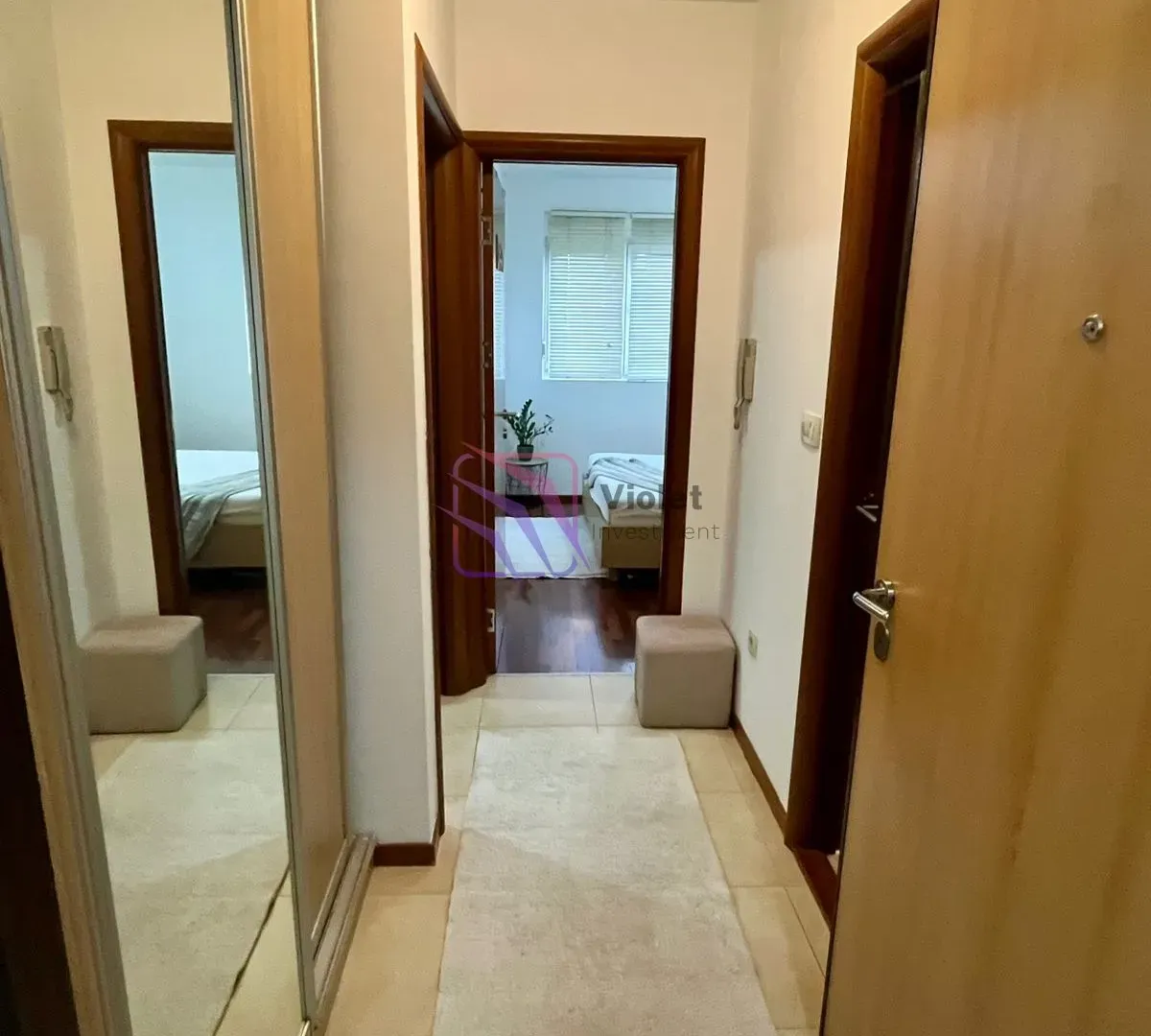 Rent, one bedroom apartment, 44m², Stari Aerodrom, Podgorica