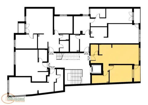 Sale, two bedroom apartment, 53m², Pančevo, Srbija - image 3