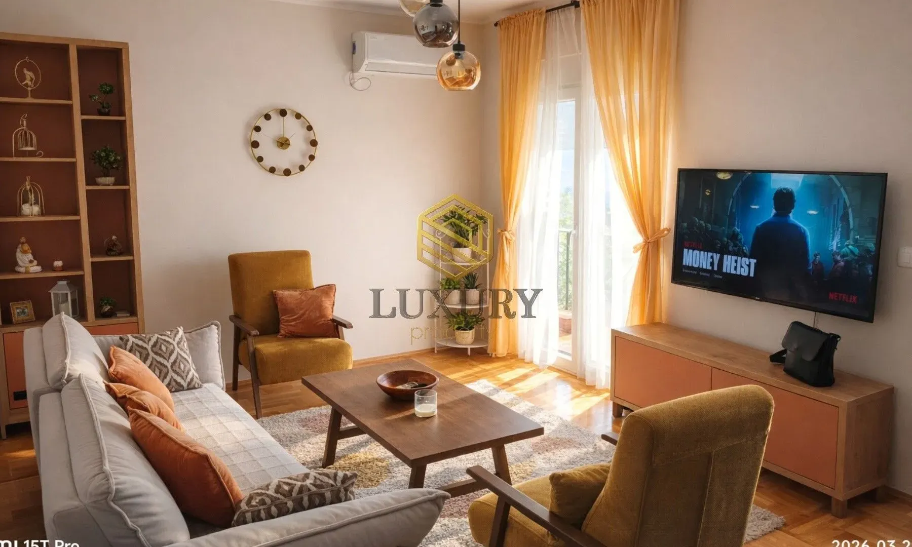 Rent, one bedroom apartment, 48m², Zabjelo, Podgorica