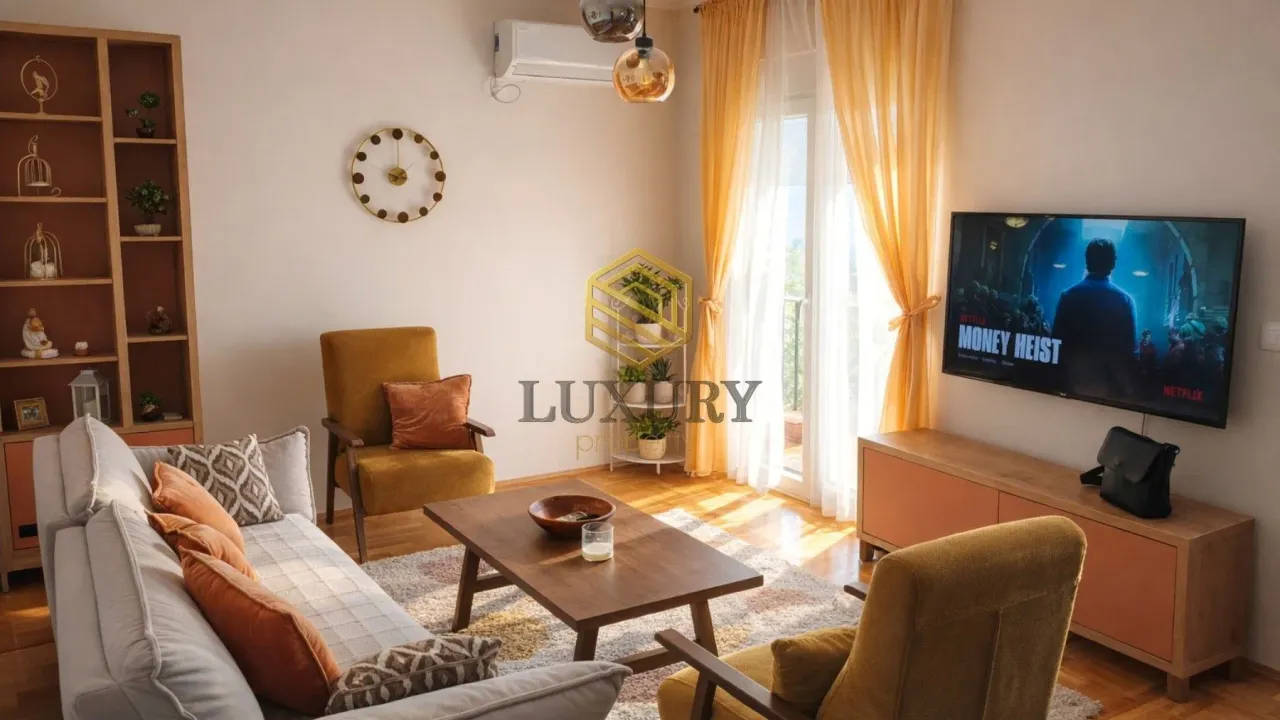 Rent, one bedroom apartment, 48m², Zabjelo, Podgorica