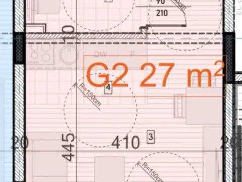 Sale, studio apartment, 27m², Zabjelo, Podgorica - image 2