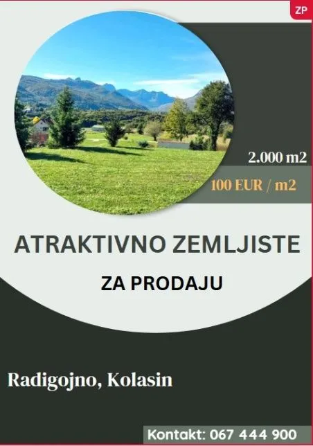 Prodaja, plac, 2000m², Kolašin, Crna Gora