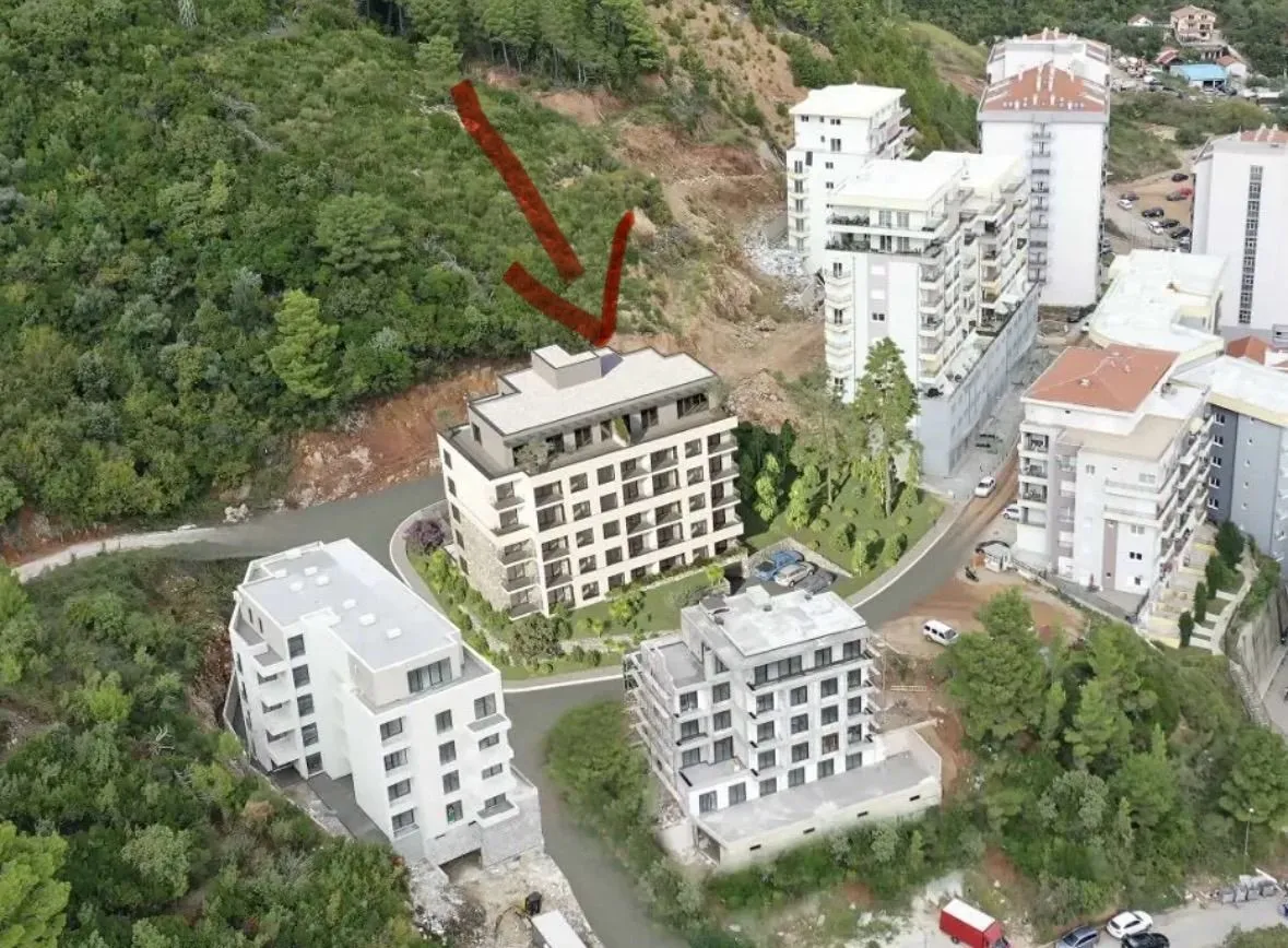 Prodaja, jednosoban stan, 46m², Dubovica, Budva