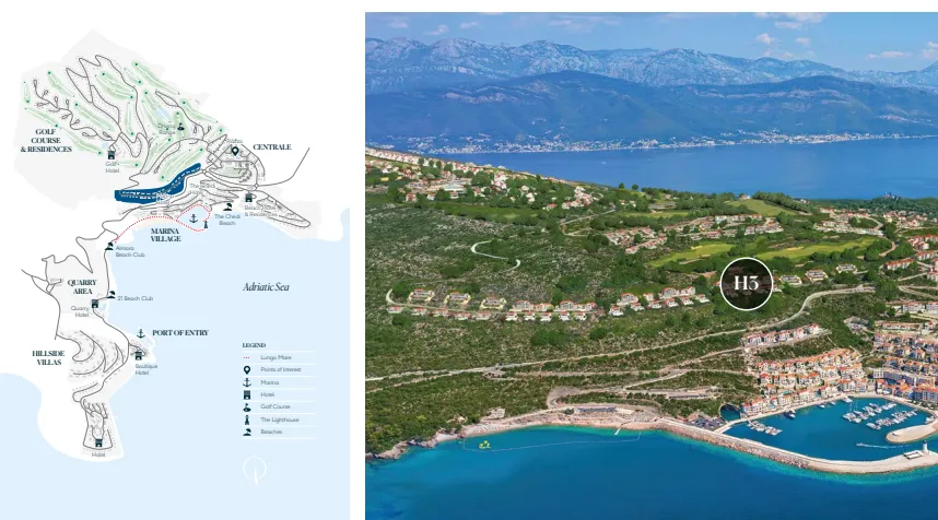 Prodaja, dvosoban stan, 135m², Luštica Bay, Tivat