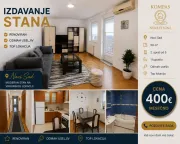 Rent, apartment, 50m², Novo naselje, Novi Sad