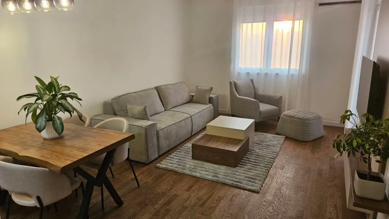Izdavanje, jednosoban stan, 46m², Stari Aerodrom, Podgorica