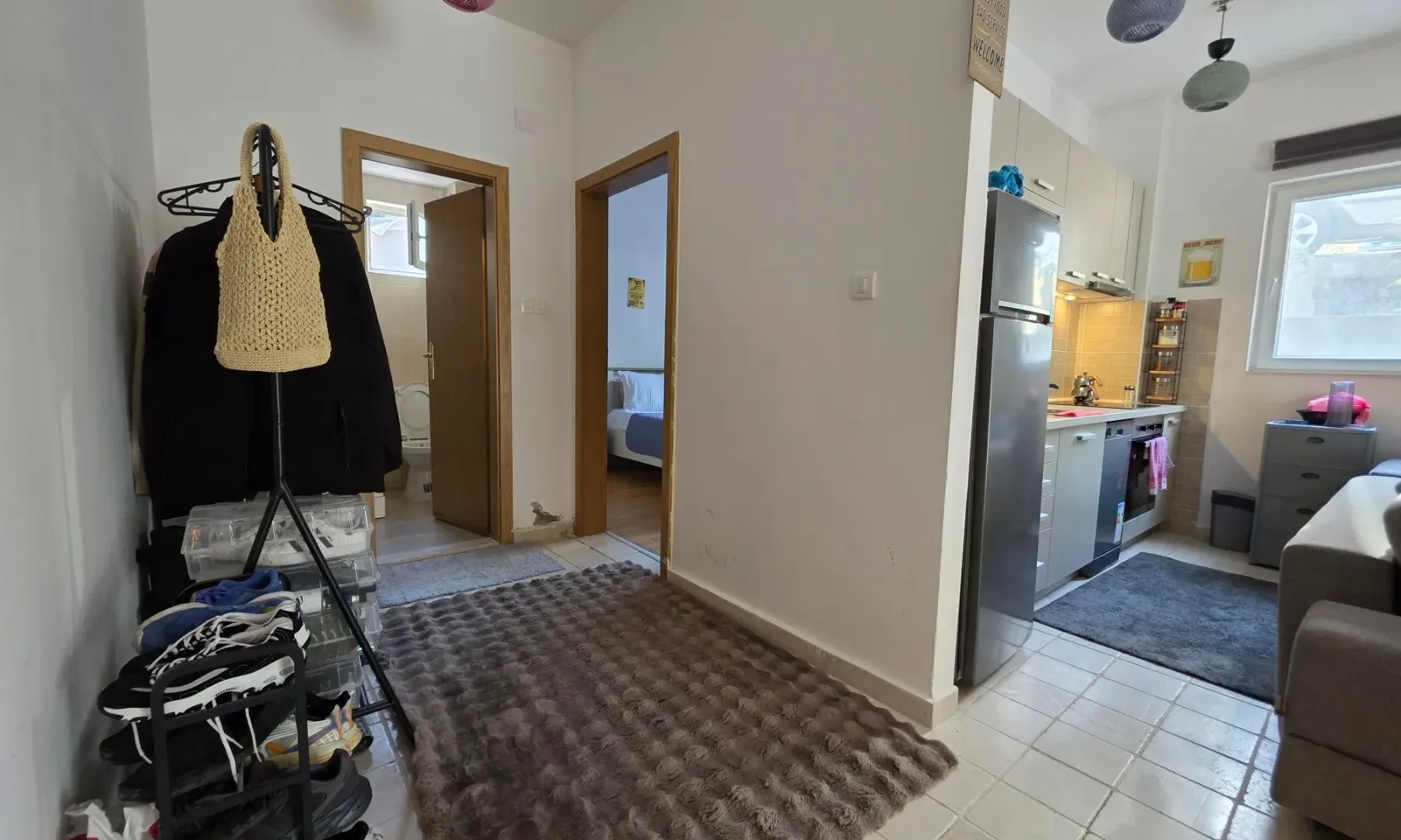 Rent, one bedroom apartment, 47m², Bečići, Budva