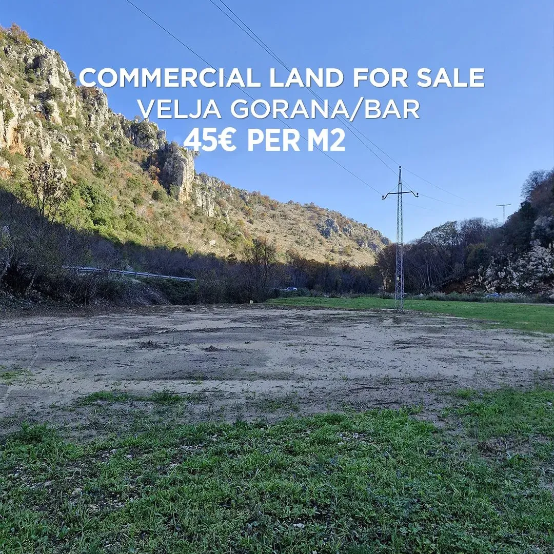 Prodaja, plac, 9063m², Velja Gorana, Bar