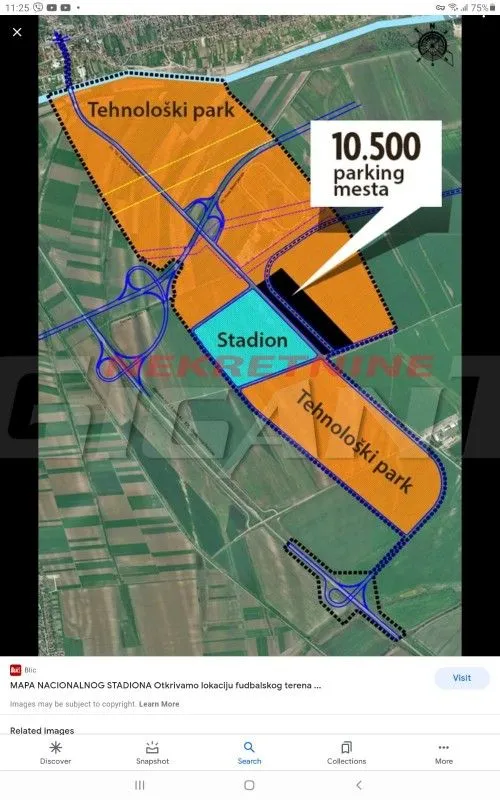 Prodaja, plac, 9600m², Radiofar, Surčin