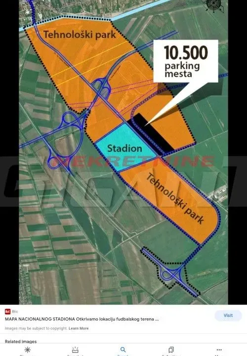 Prodaja, plac, 9600m², Radiofar, Surčin