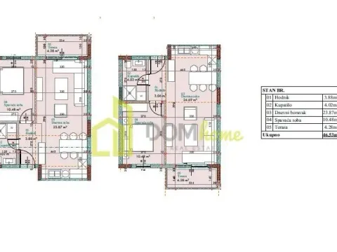 Prodaja, jednosoban stan, 47m², Donja Gorica, Podgorica - image 6